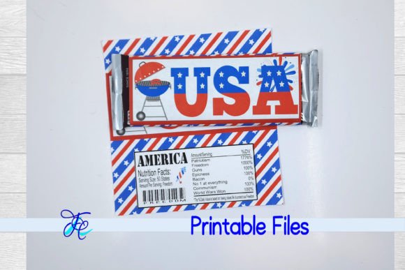 Download USA Candy Bar Wrapper - Wrapper Collection