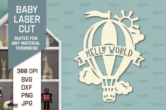 Download Wall Baby Room Decor Laser Cut - Premium Bundle